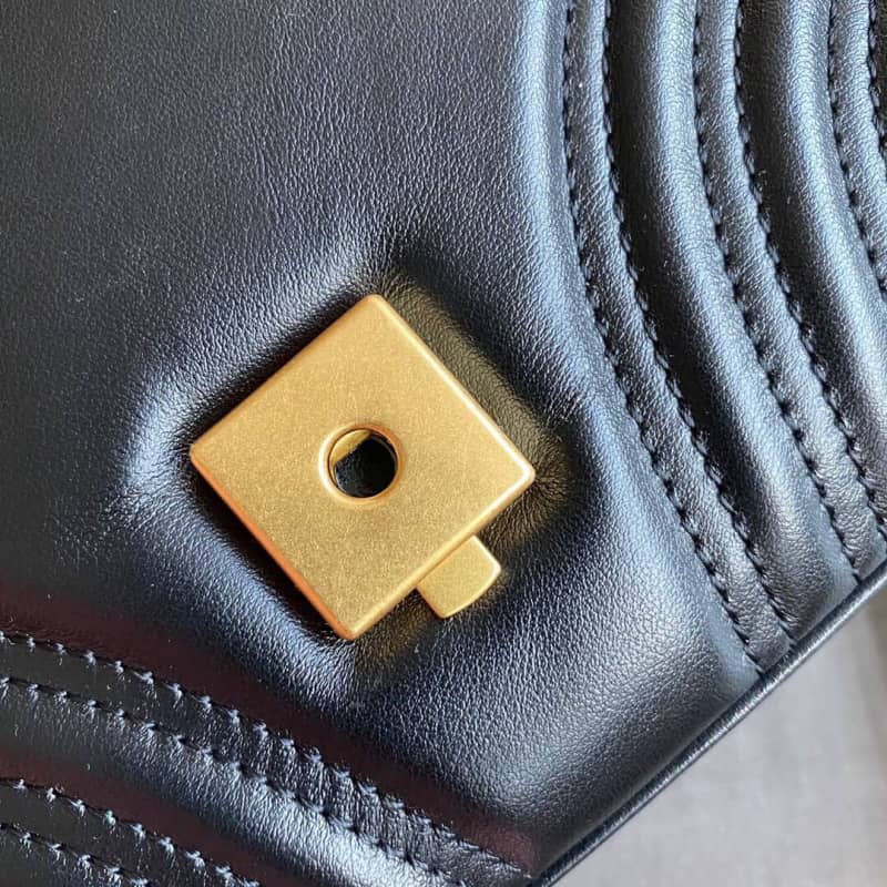 Gucci Marmont Dupe Mini GG Marmont Replica Bag Black 498100