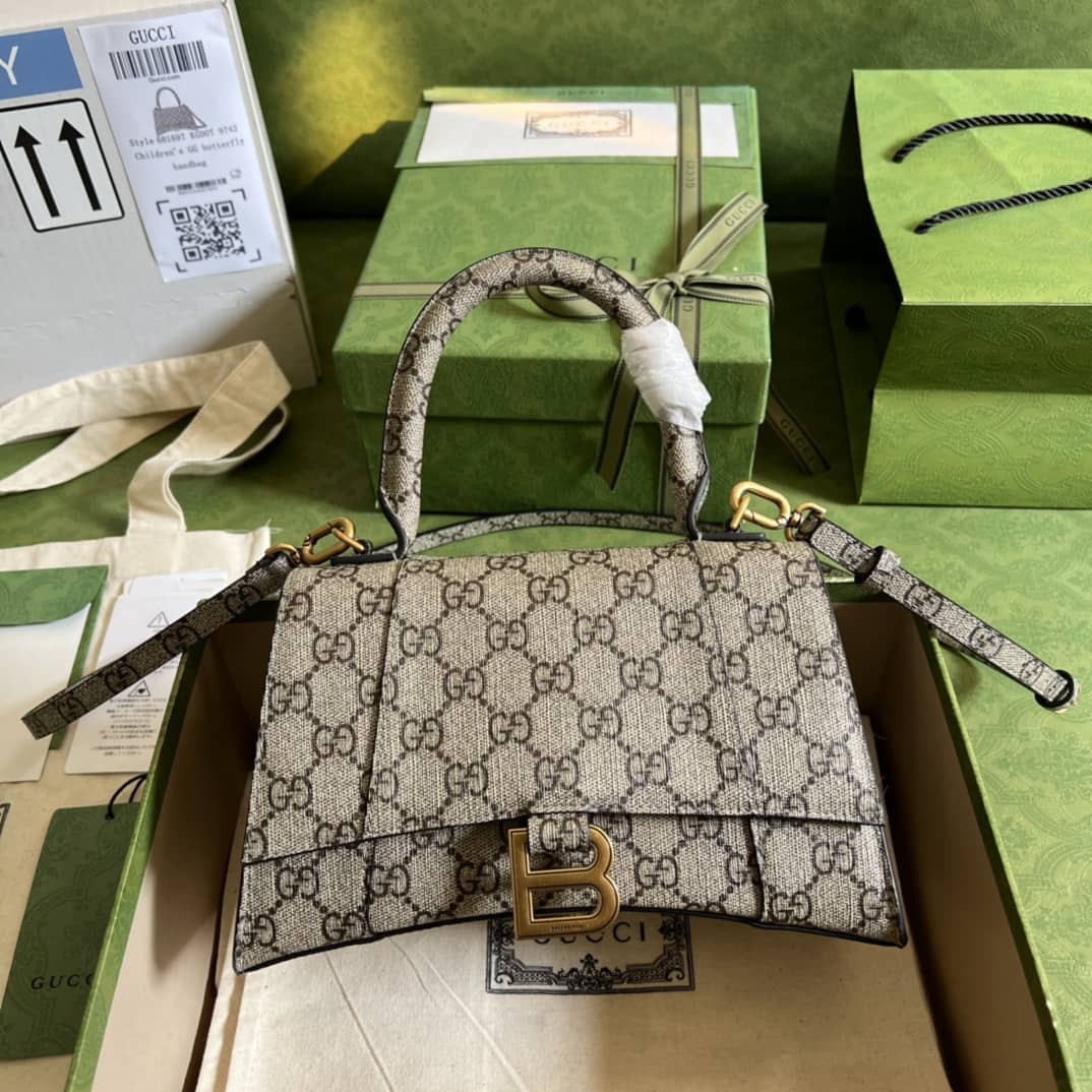 Gucci Bag Dupe x Balenciaga Small Hourglass 681697