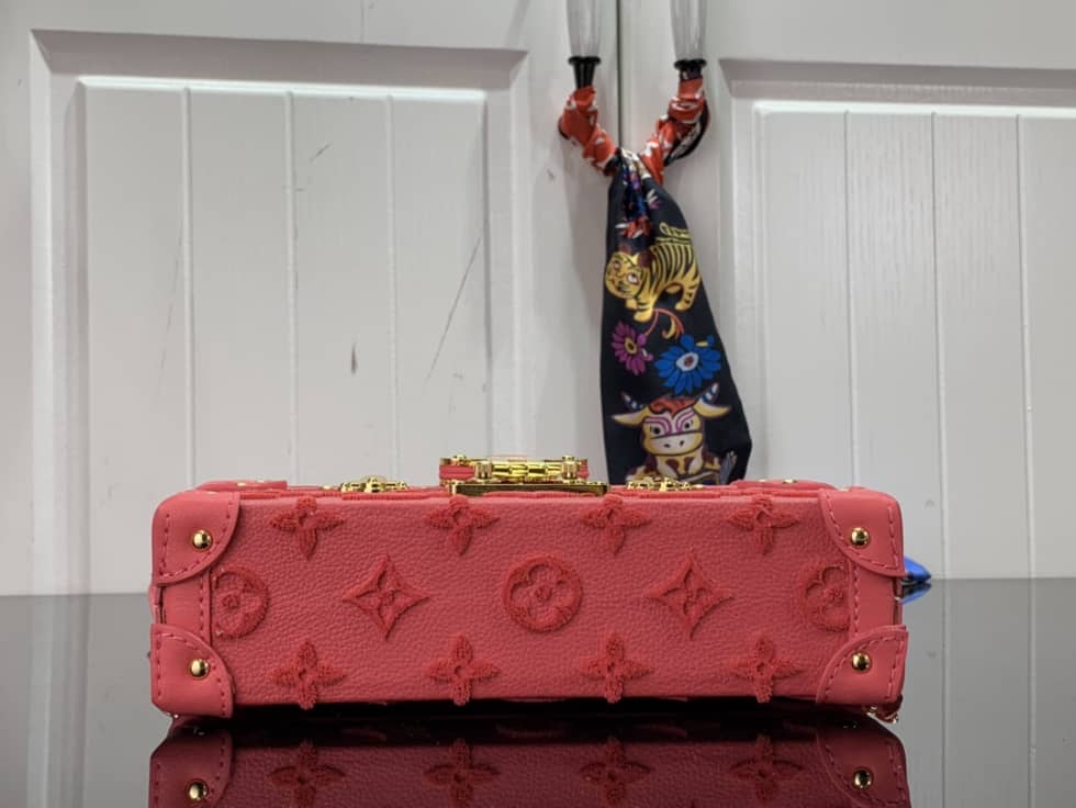 Louis Vuitton Petite Malle Flou Pink M20745 Replica Trunk Box