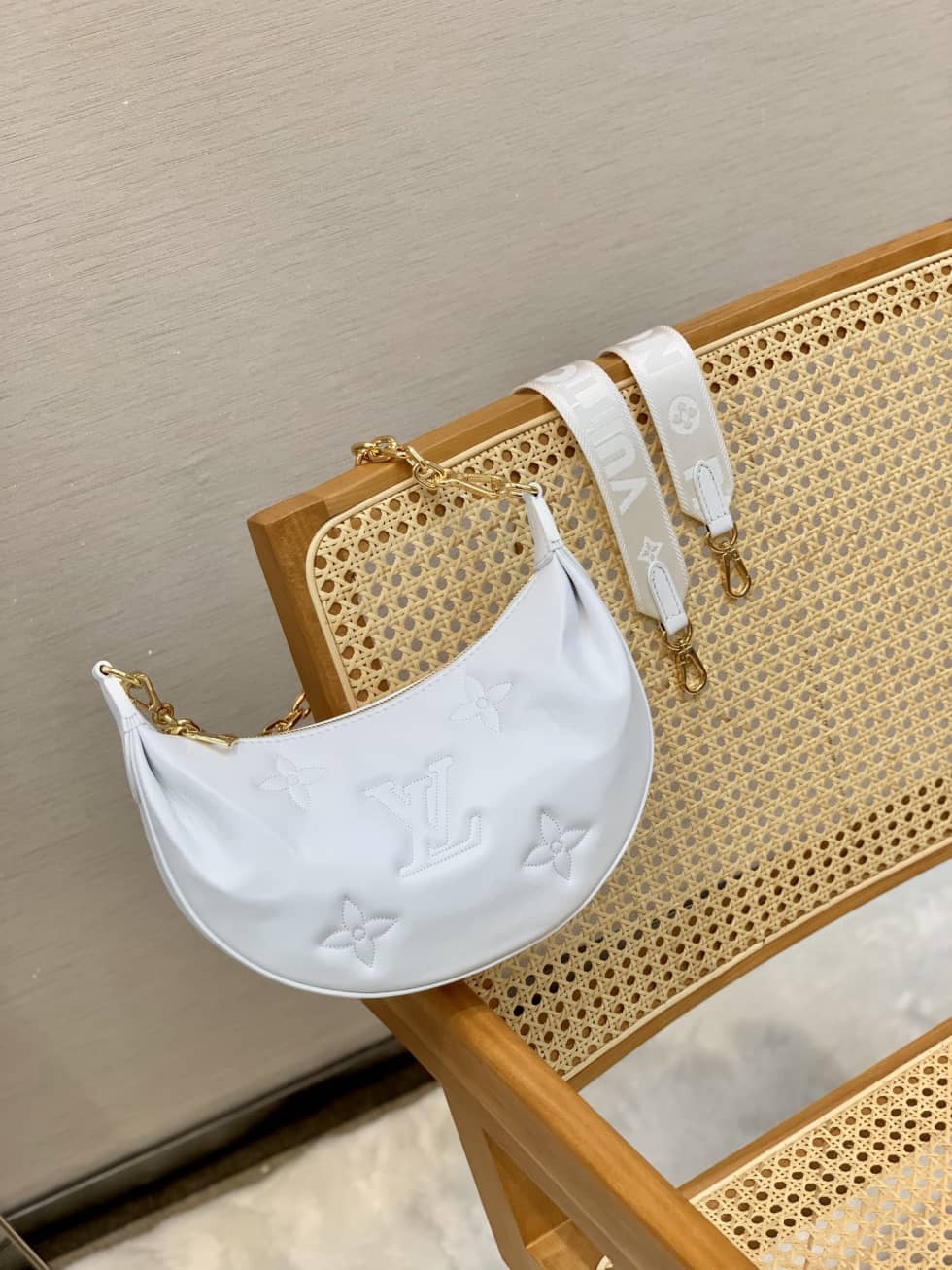 Louis Vuitton Over The Moon Bubblegram White M59959 Replica Hobo