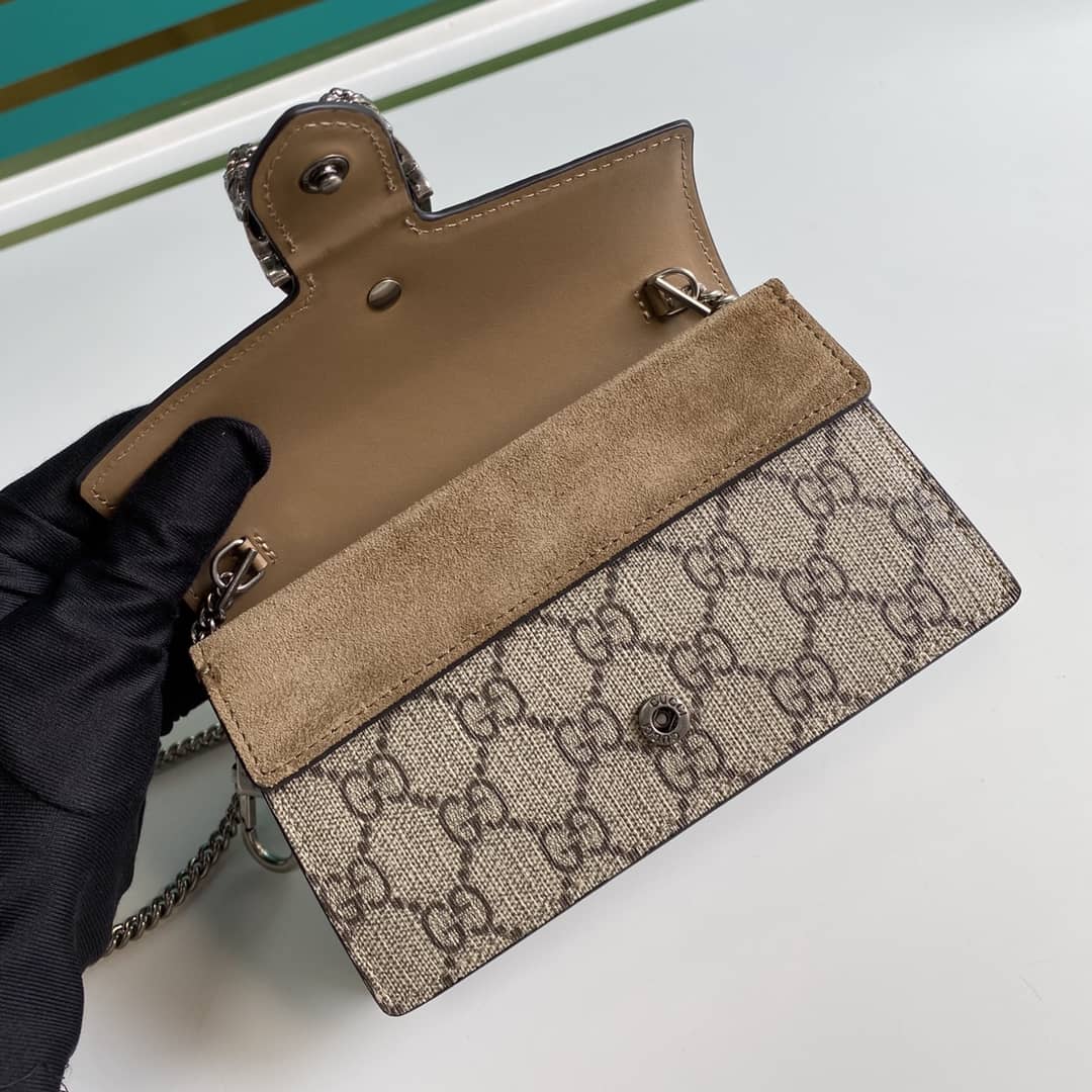 Gucci Dionysus GG Supreme Mini Crossbody Bag Replica 476432