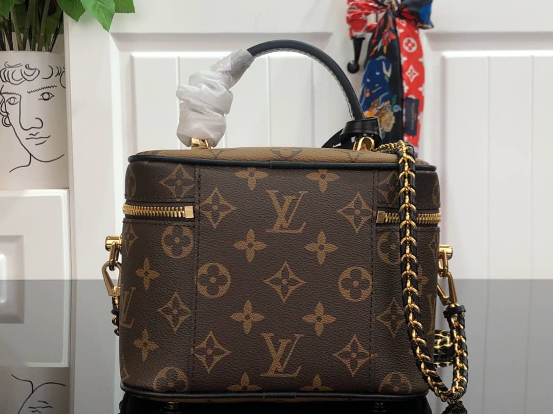 Louis Vuitton Monogram Reverse Canvas Vanity PM M45165 Replica