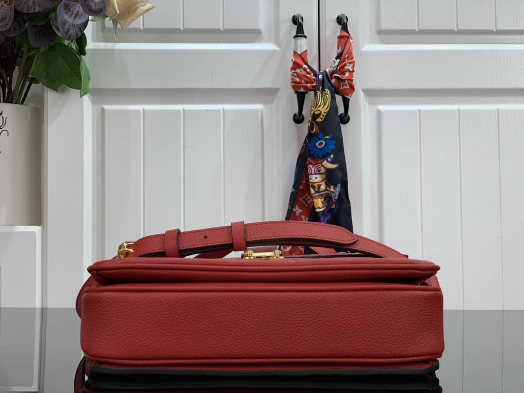 Louis Vuitton Pochette Metis Marine Leather Red M44071 Replica Shoulder Bag