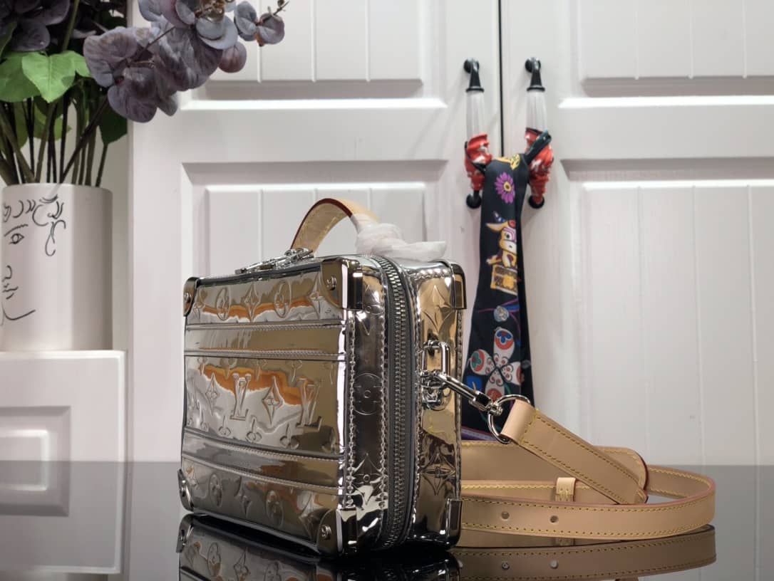 Louis Vuitton Mirror Handle Trunk Replica Shoulder Crossbody Bag