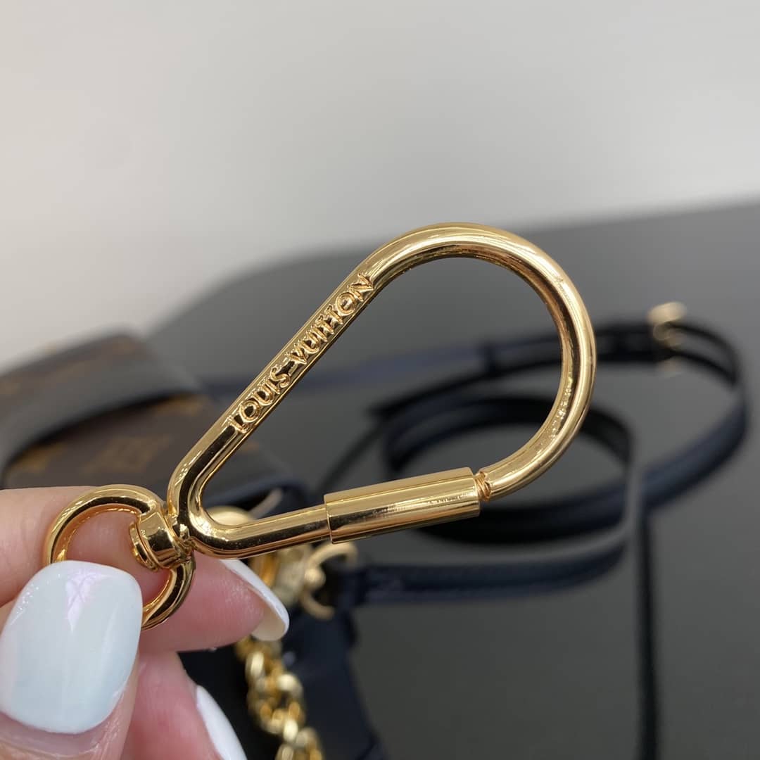 Louis Vuitton Mini Trunk Monogram Canvas Key Chain Replica Bag 44188M