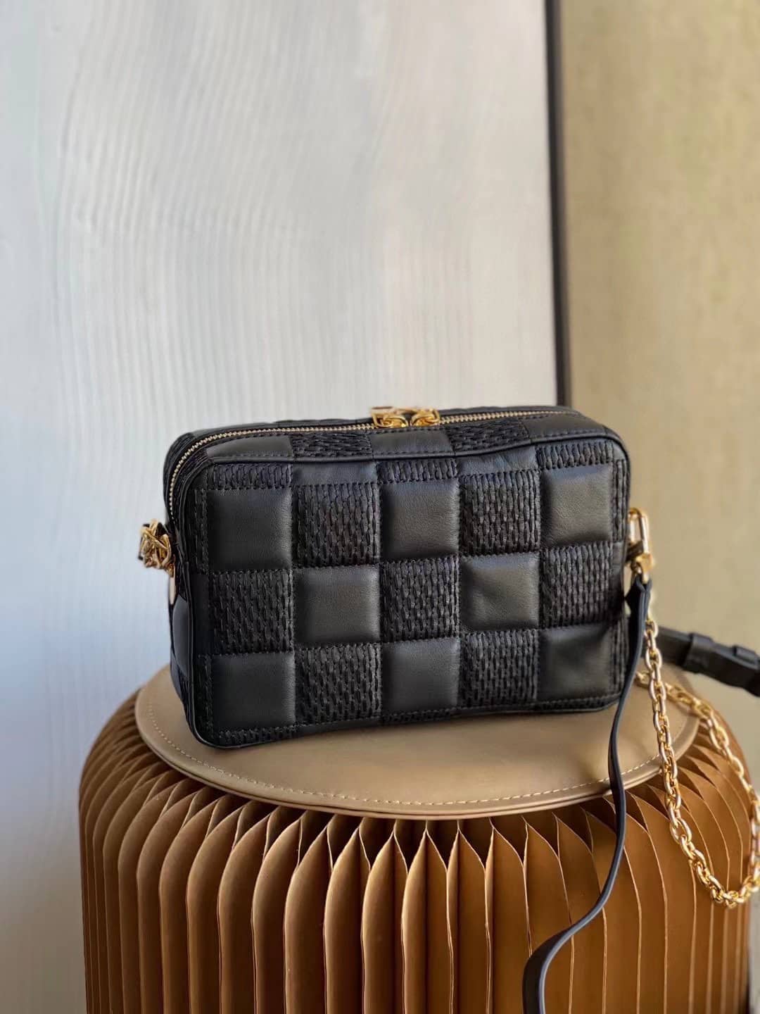 Louis Vuitton Troca PM Black M59116 Replica Crossbody Bag