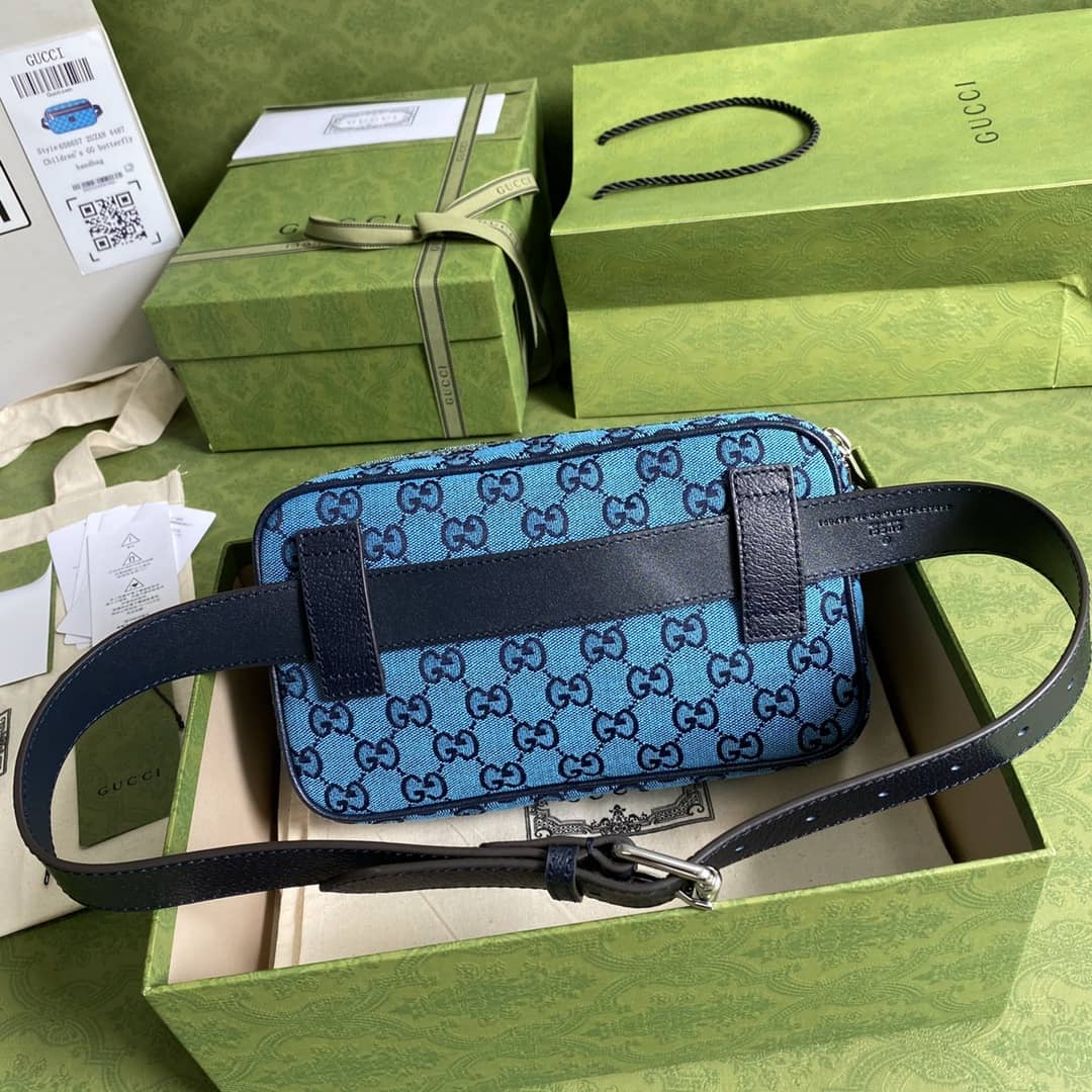 Gucci GG Multicolor Belt Bag Replica 658657