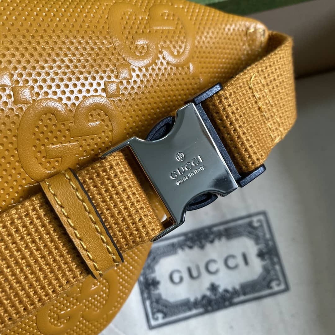 Gucci GG Embossed Belt Bag Replica 658582