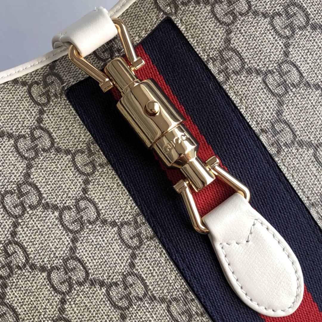 Gucci GG Jackie 1961 Mini Shoulder Bag Replica Gray 637092