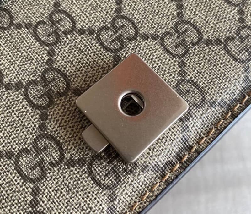 Gucci Dionysus Dupe GG Supreme Dionysus Chain Replica Shoulder Bag Gray Black 400249