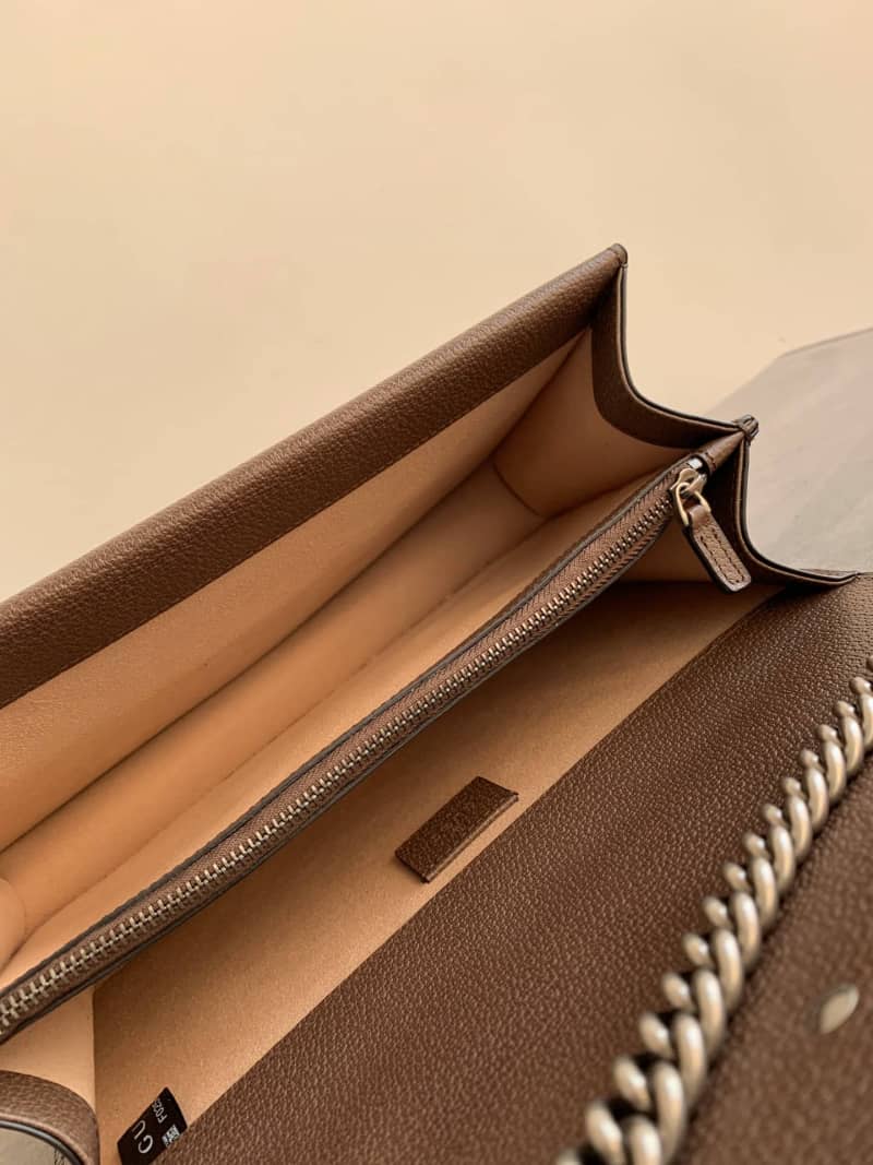 Gucci Dionysus GG Top Handle Bag Replica Brown 621512