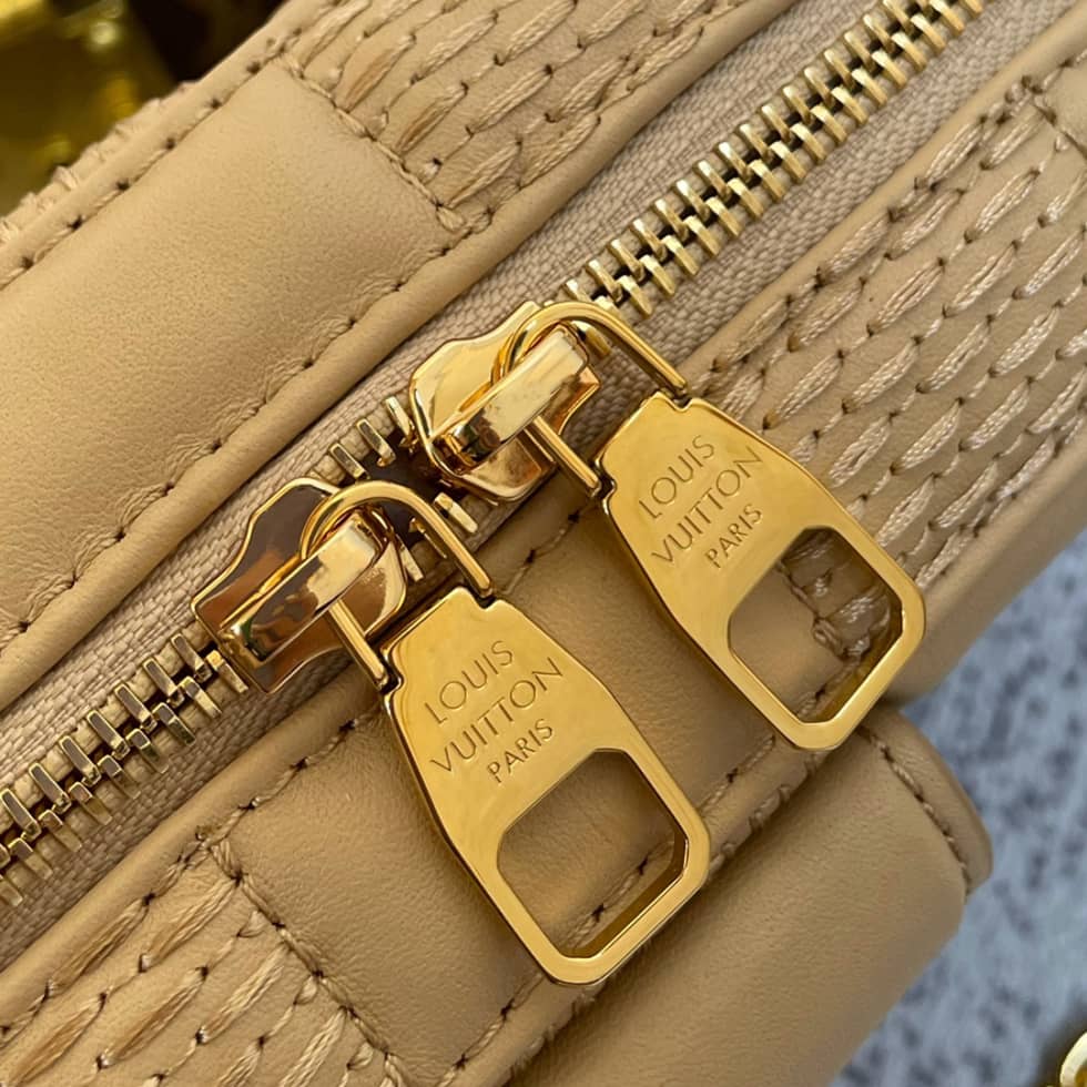 Louis Vuitton Troca MM Beige M59111 Replica Camera Bag