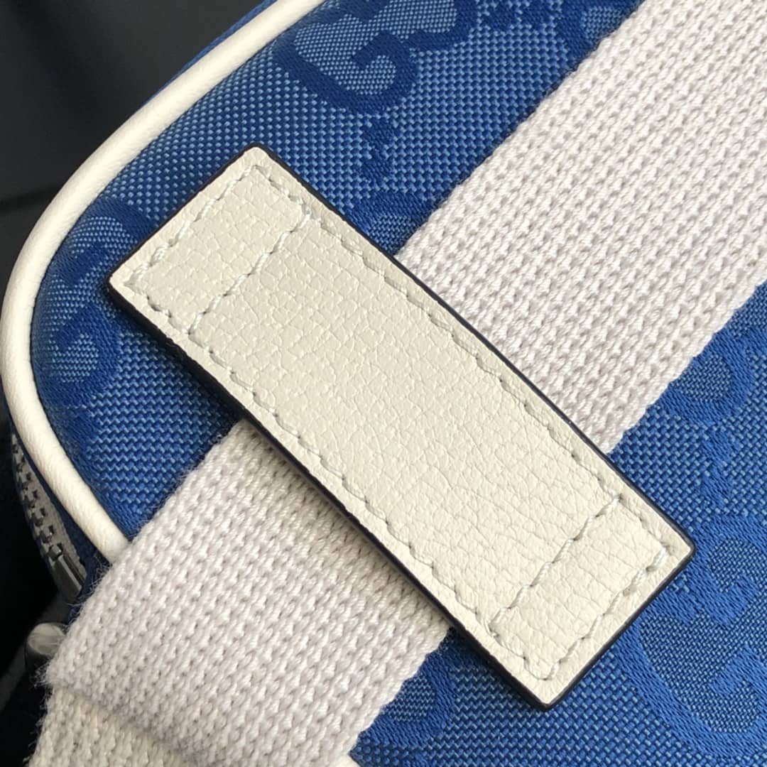 Gucci Off The Grid GG Belt Bag Replica Blue 631341