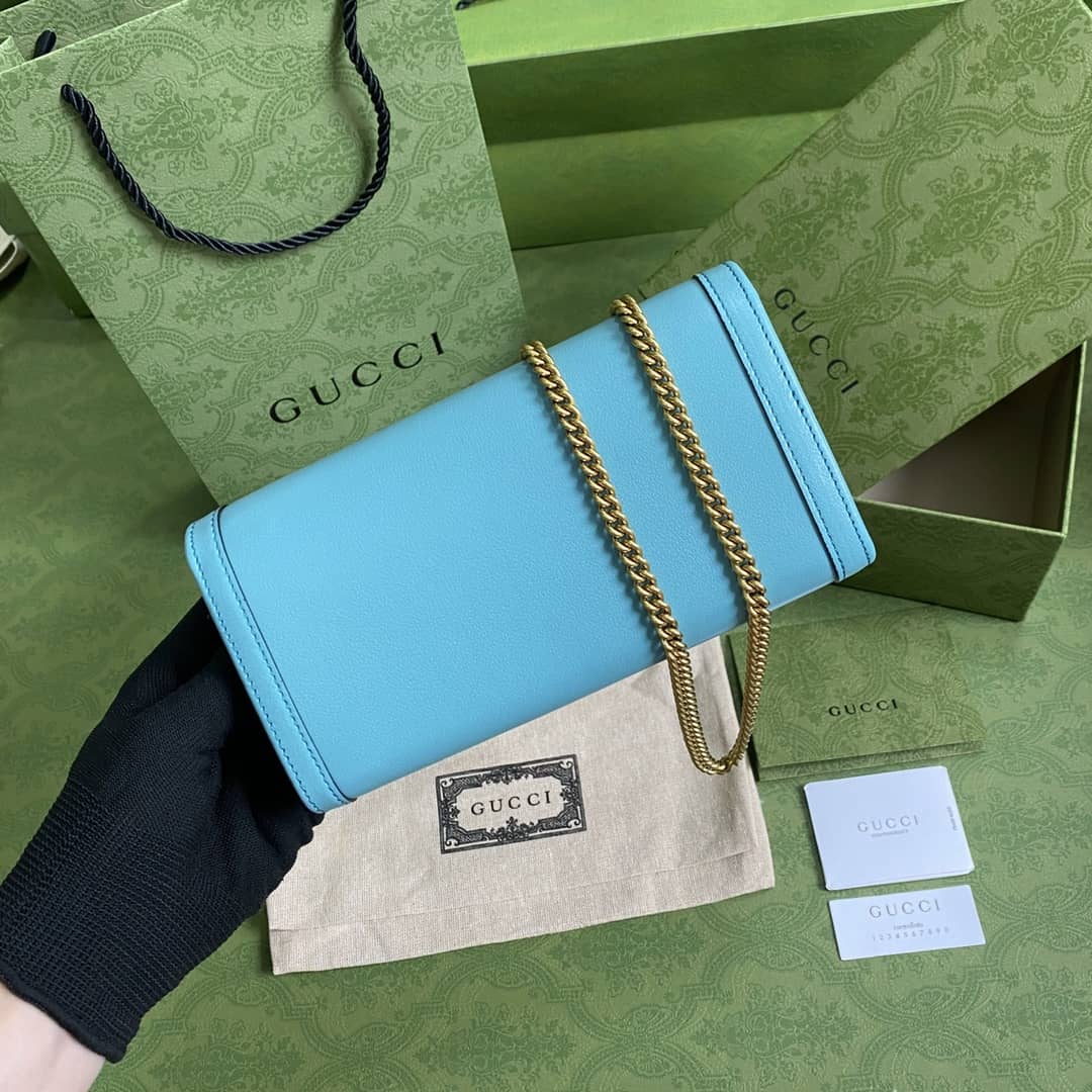 Gucci Diana Bamboo Chain Wallet Replica 658243
