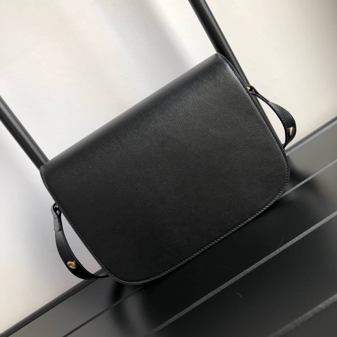 Gucci Horsebit 1955 Shoulder Bag Replica Black 602204