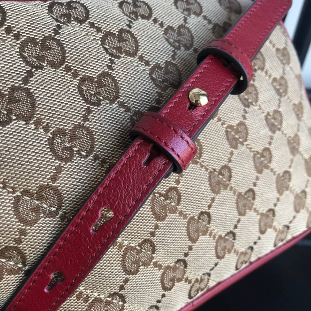 Gucci Handbag Dupes GG Marmont Small Shoulder Handbag Camera Bag Replica Brown 447632