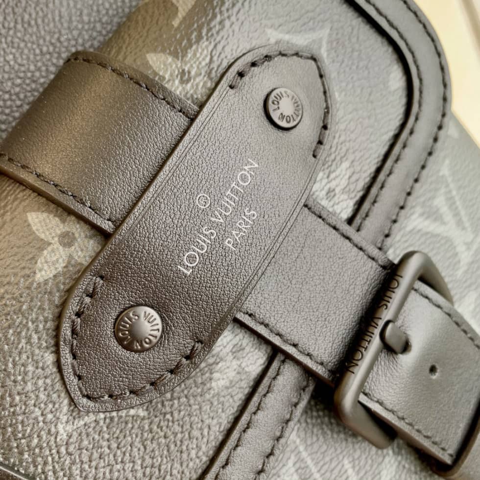 Louis Vuitton Saumur Slingbag Monogram Eclipse M45912 Replica Shoulder Bag