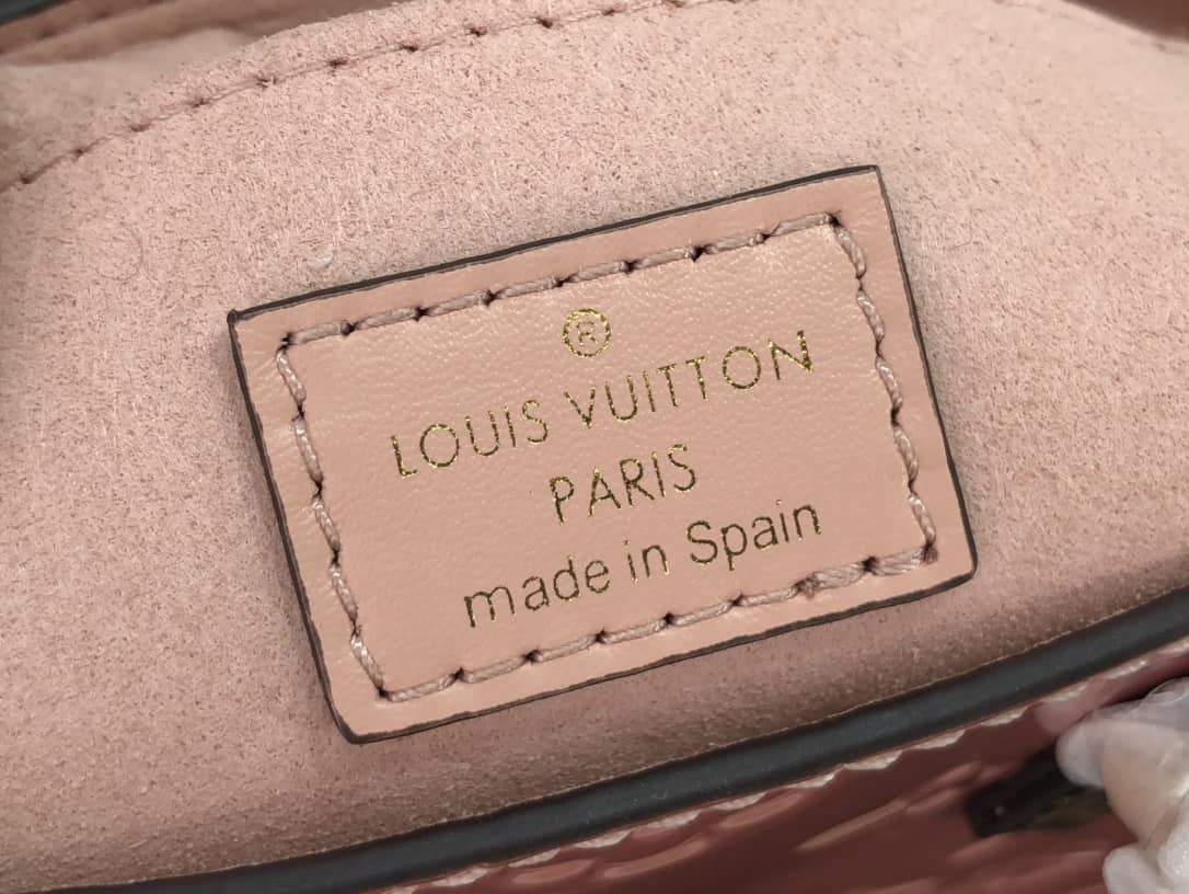 Louis Vuitton Petit Sac Plat Flat Shoulder Bag Replica Pink M80169