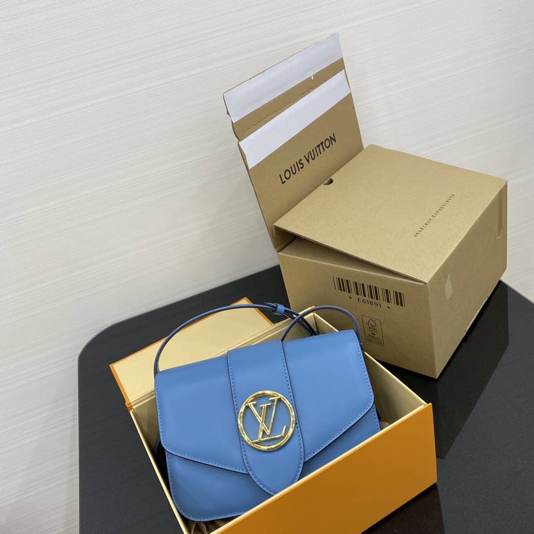 Louis Vuitton Pont 9 Leather Crossbody Bag M55948