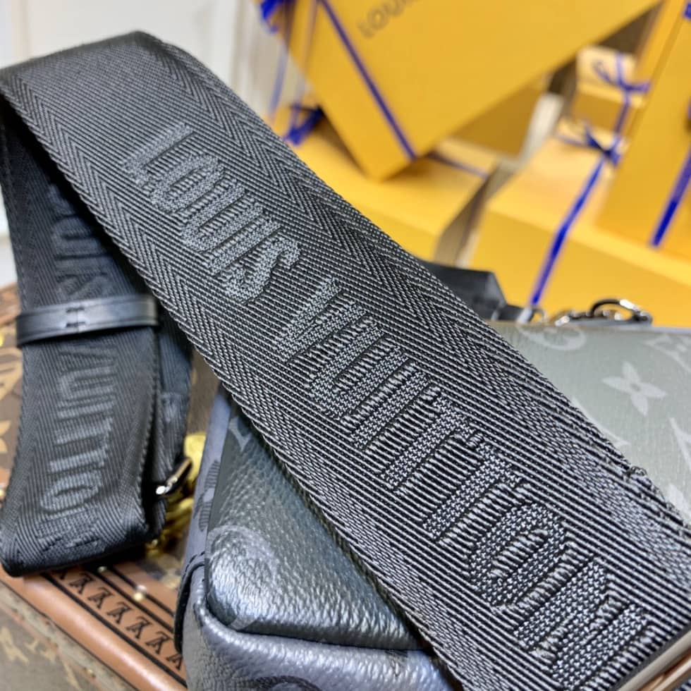 Louis Vuitton x Nigo Flap Double Pouch Gery M81005 Replica Phone Bag