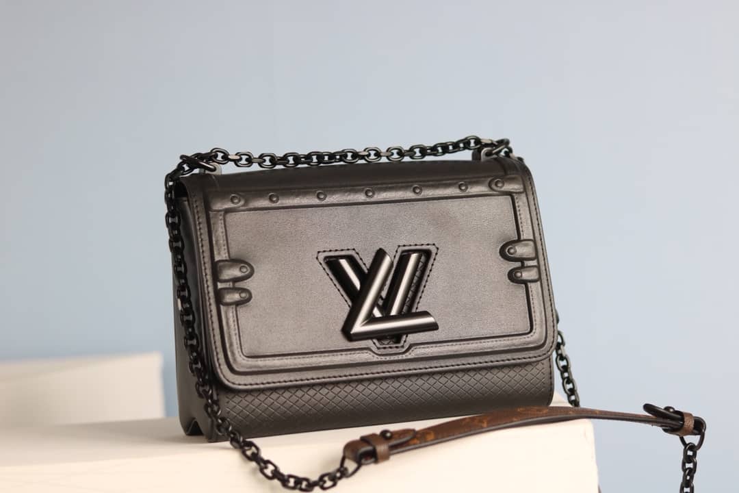 Louis Vuitton Twist Epi Handbag Replica Black M50320