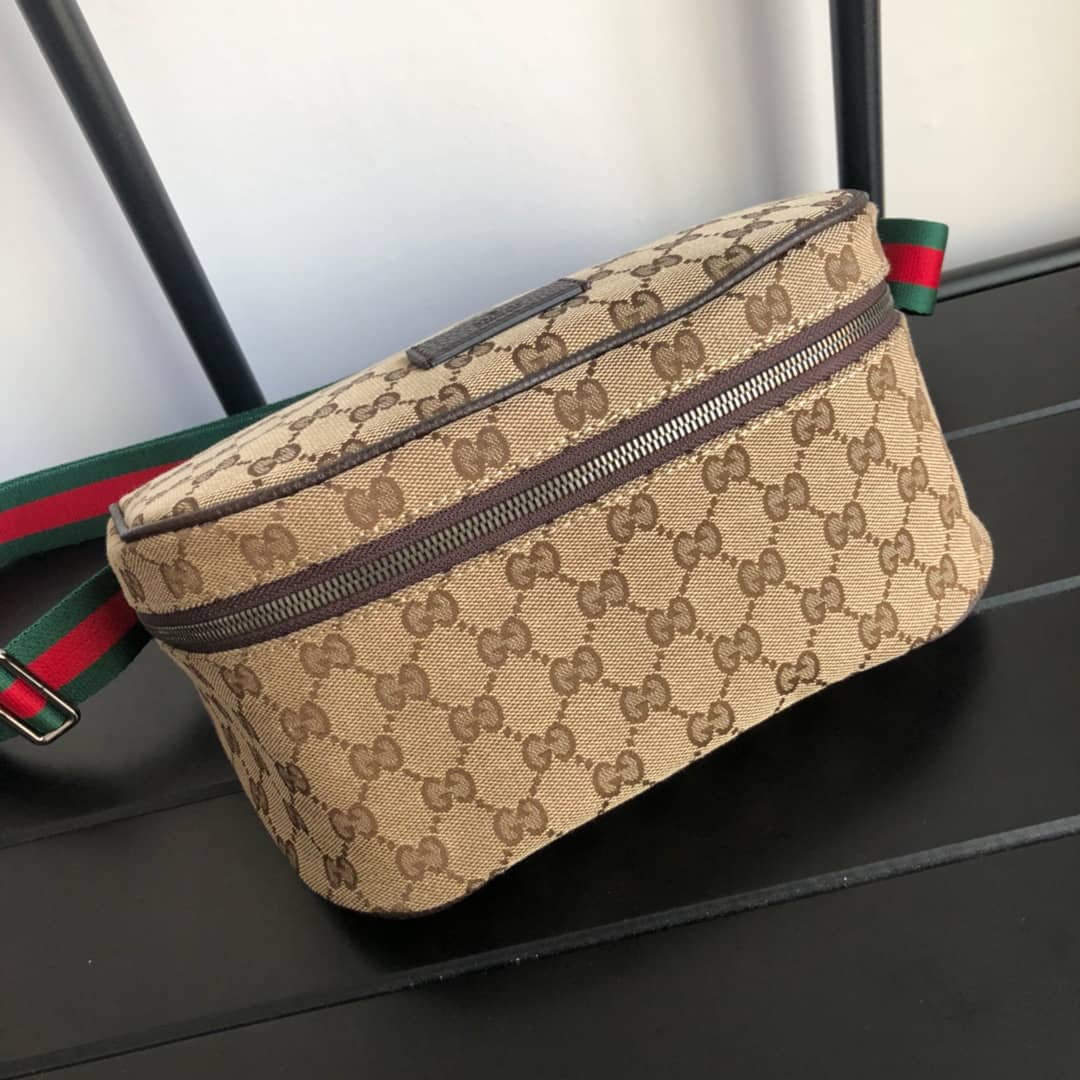 Best Replica Gucci GG Supreme Belt Bag Replica 449132(ColaReps)