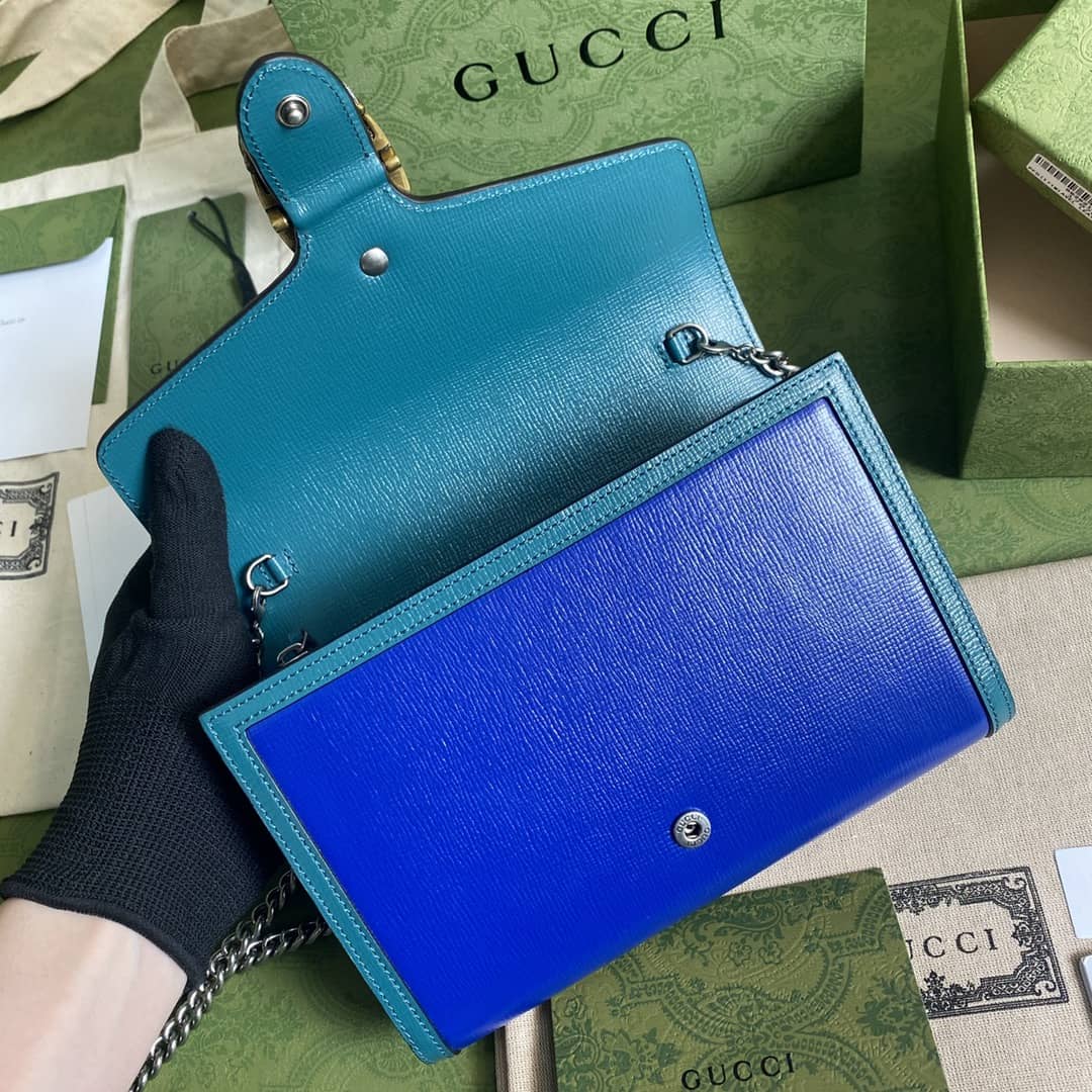 Gucci Dionysus Supreme GG Chain Wallet Replica 401231