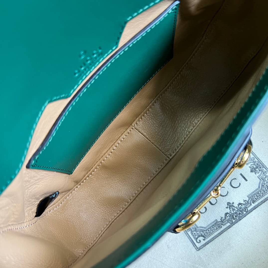 Gucci Horsebit 1955 Lizard Mini 675801 Replica Shoulder Bag