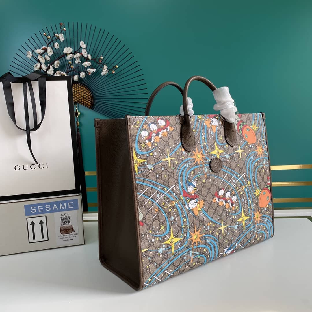 Gucci x Disney Donald Duck Tote Replica 650037