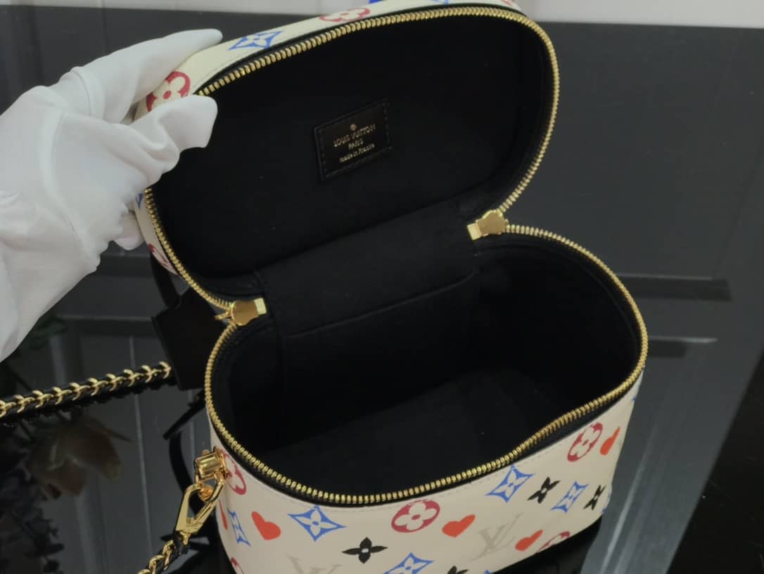 Louis Vuitton Replica Bags PM Reverse Monogram Coated Canvas Crossbody Bag Replica White M45165