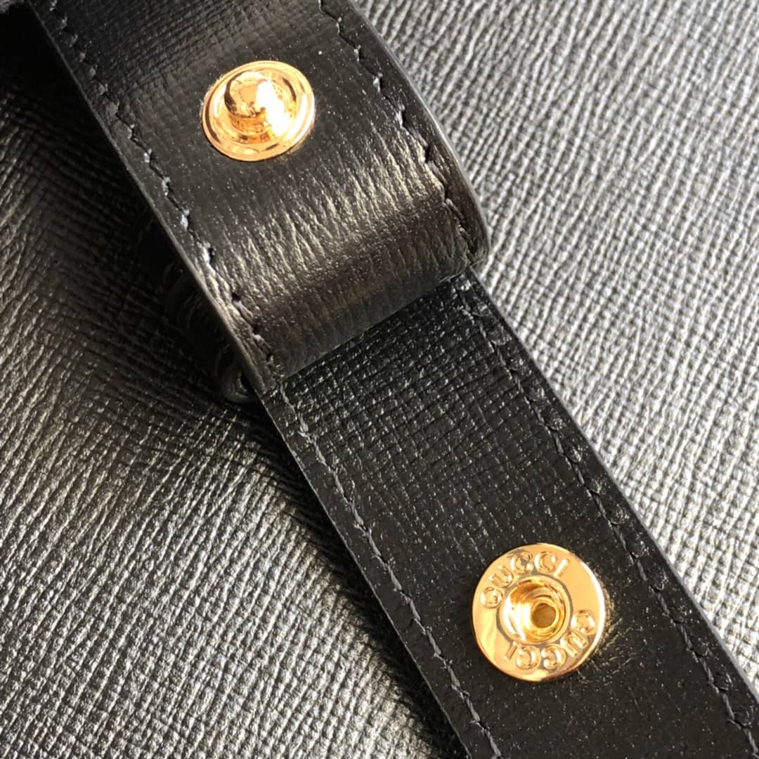 Gucci Horsebit 1955 Shoulder Bag Replica Black 602204