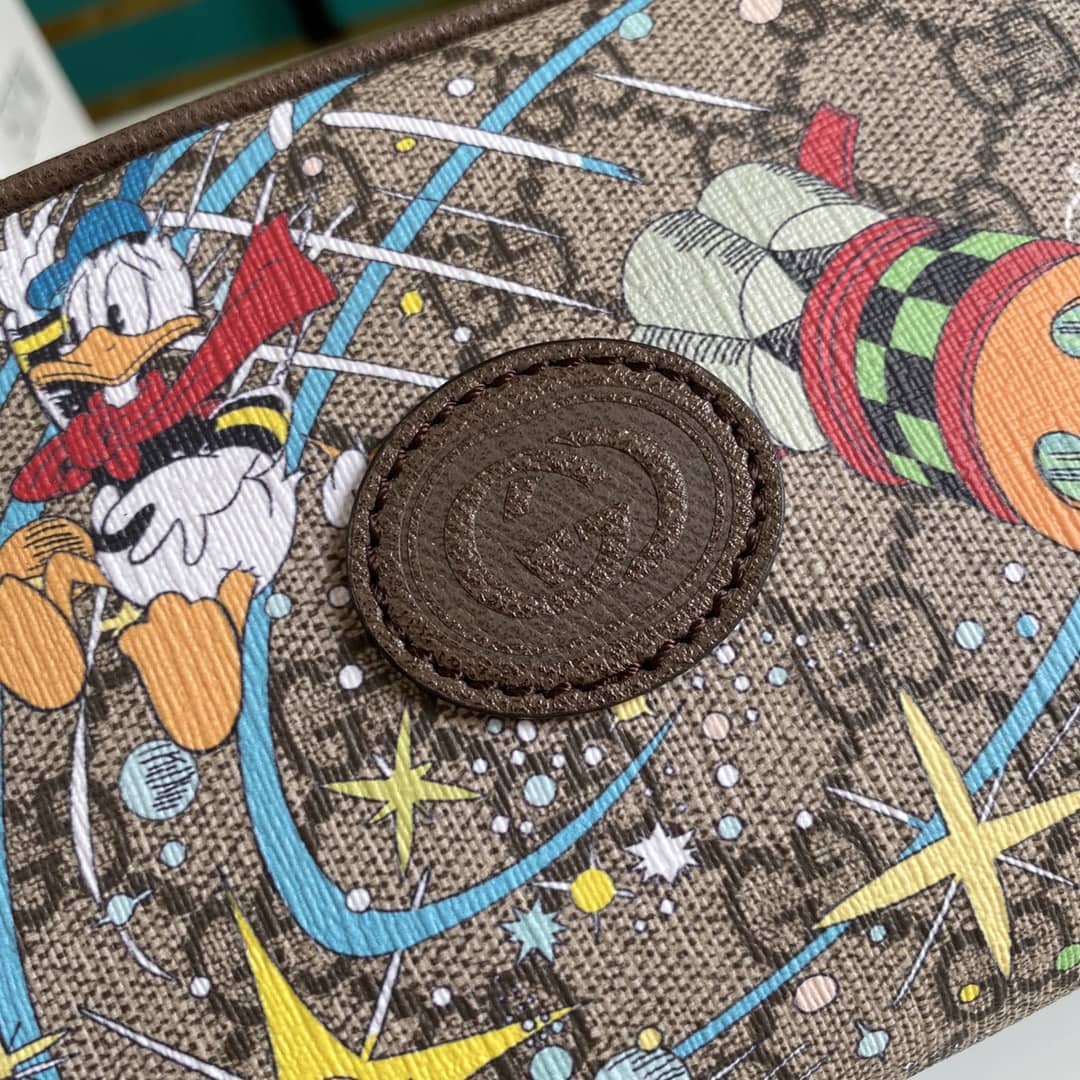 Gucci GG Disney Donald Duck Shoulder Bag Replica 648124