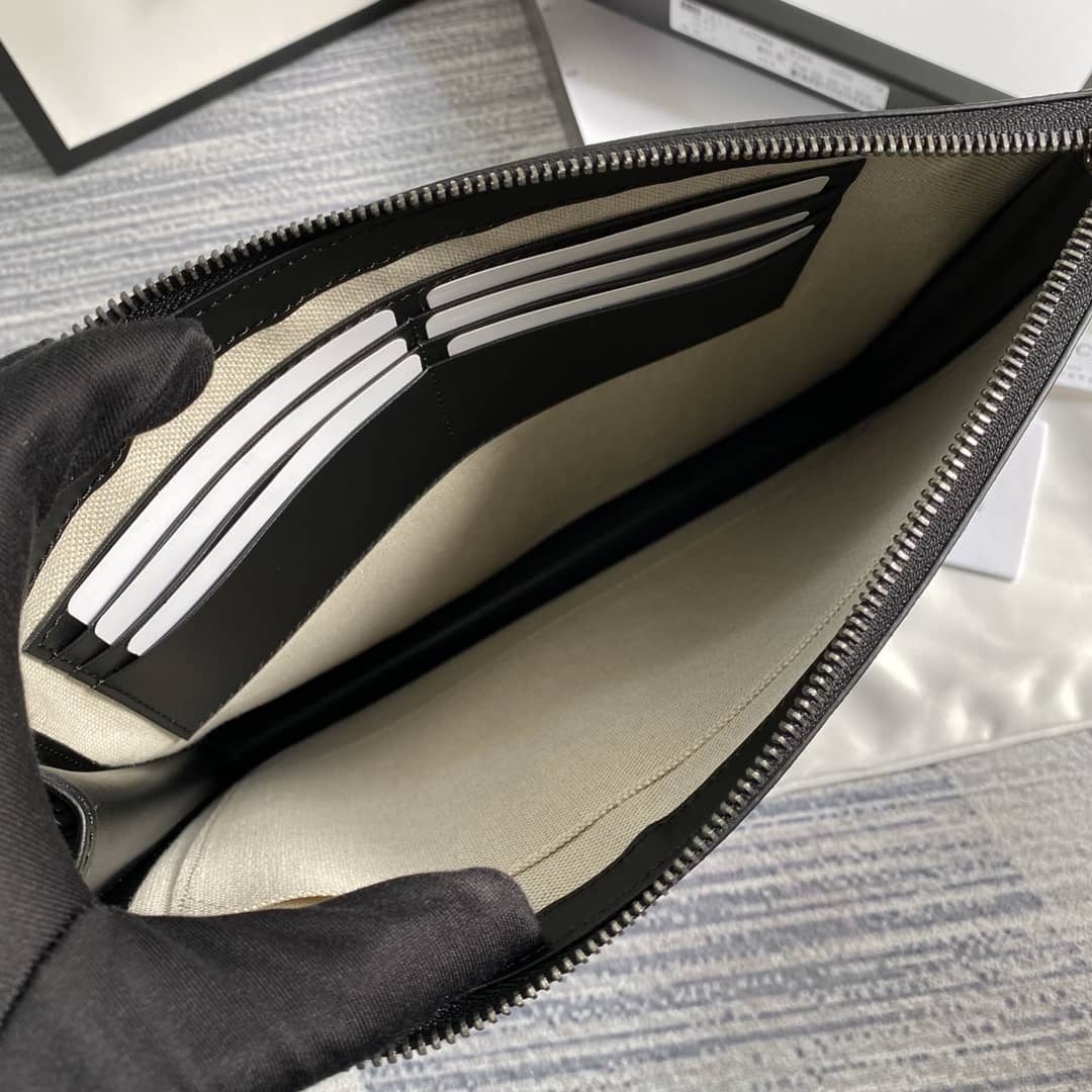 Gucci Animarie Wolf GG Supreme Clutch Replica 547084