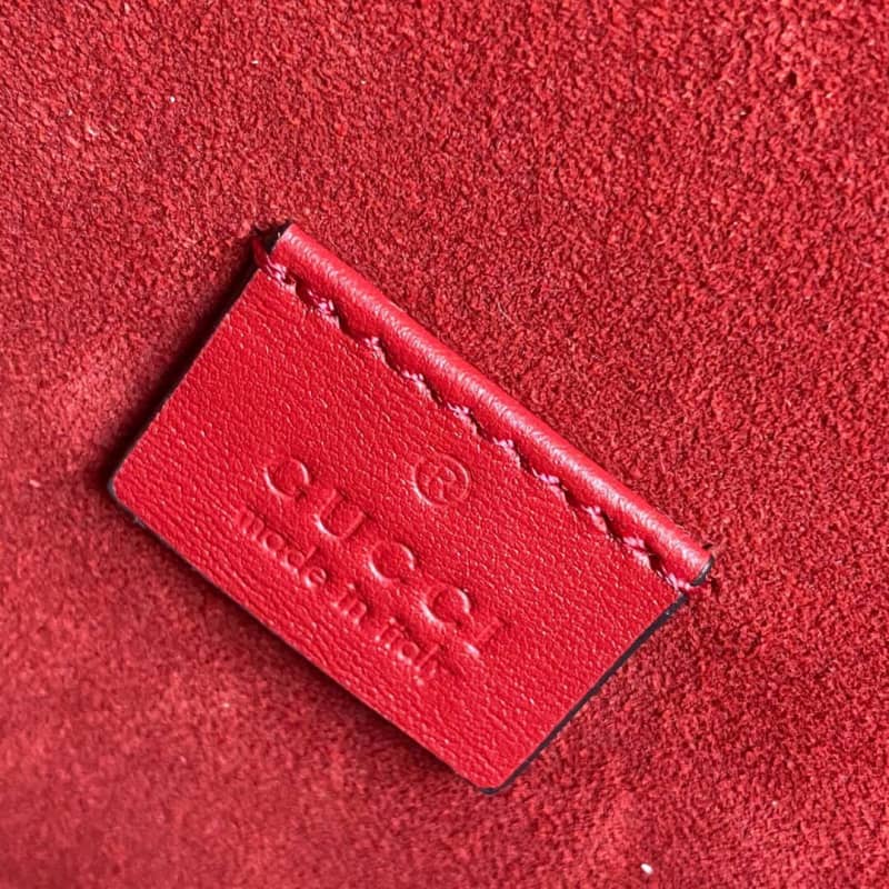 Gucci Dionysus Dupe GG Supreme Dionysus Chain Replica Shoulder Bag Gray Red 400249