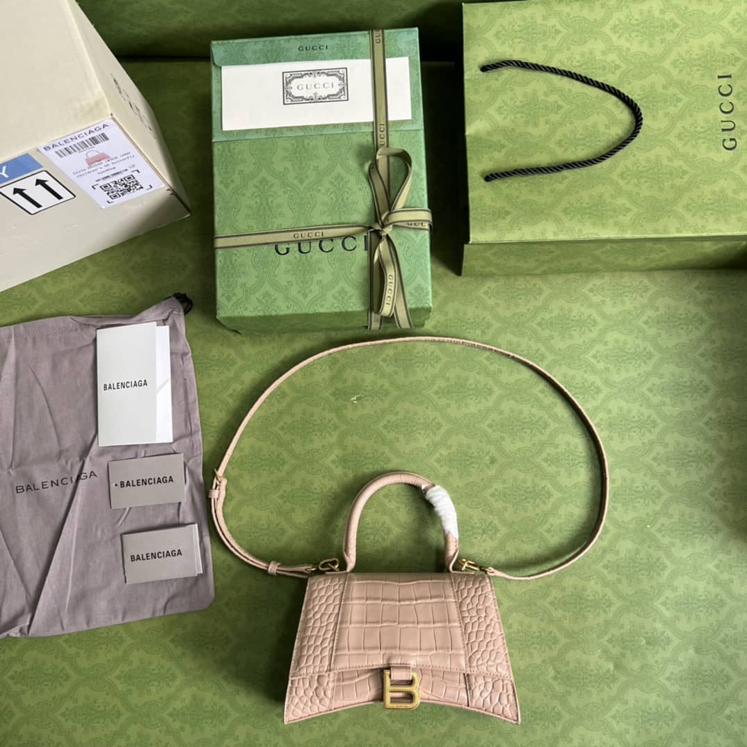 Gucci Balenciaga Hourglass S Tote Bag 5935461 Replica
