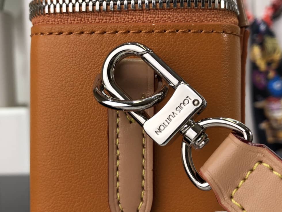 Louis Vuitton Vertical Box Trunk Saffron Yellow M59666 Replica Shoulder Bag