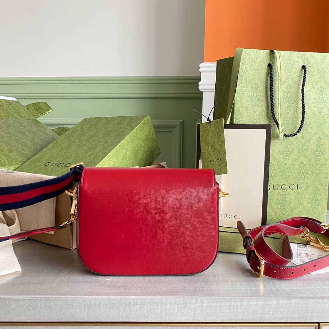 Gucci Horsebit 1955 Mini Bag Replica Red 658574