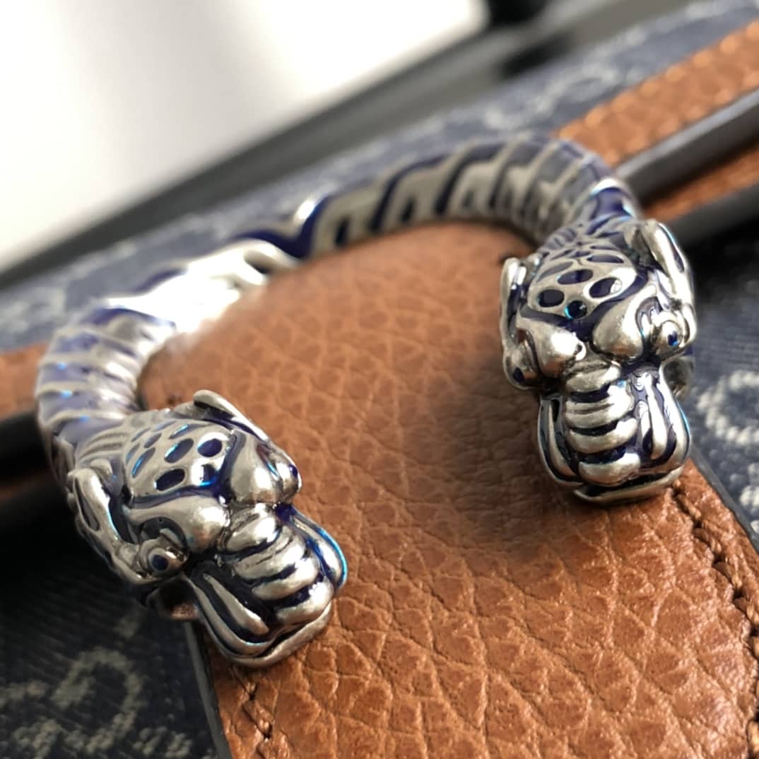 Gucci GG Supreme Dionysus 2way Mini Chain Shoulder Bag Replica Blue 421970