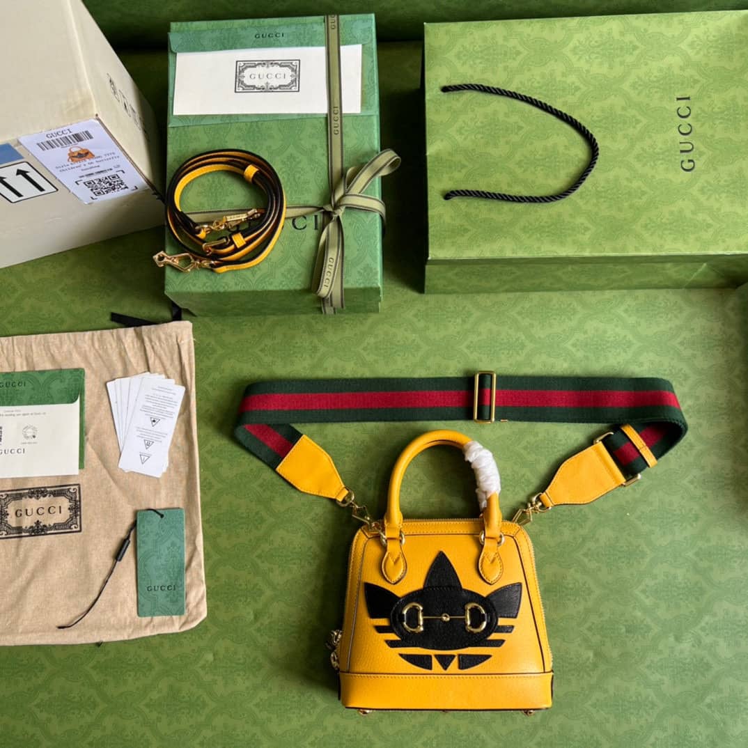 Adidas x Gucci Horsebit 1955 Mini Shoulder Bag 677212 Replica