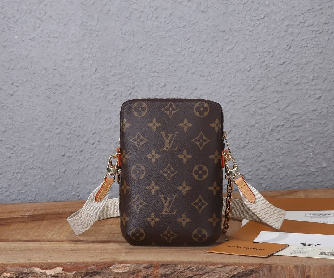 Louis Vuitton Utility Phone Sleeve Chain Shoulder Bag Replica M80746