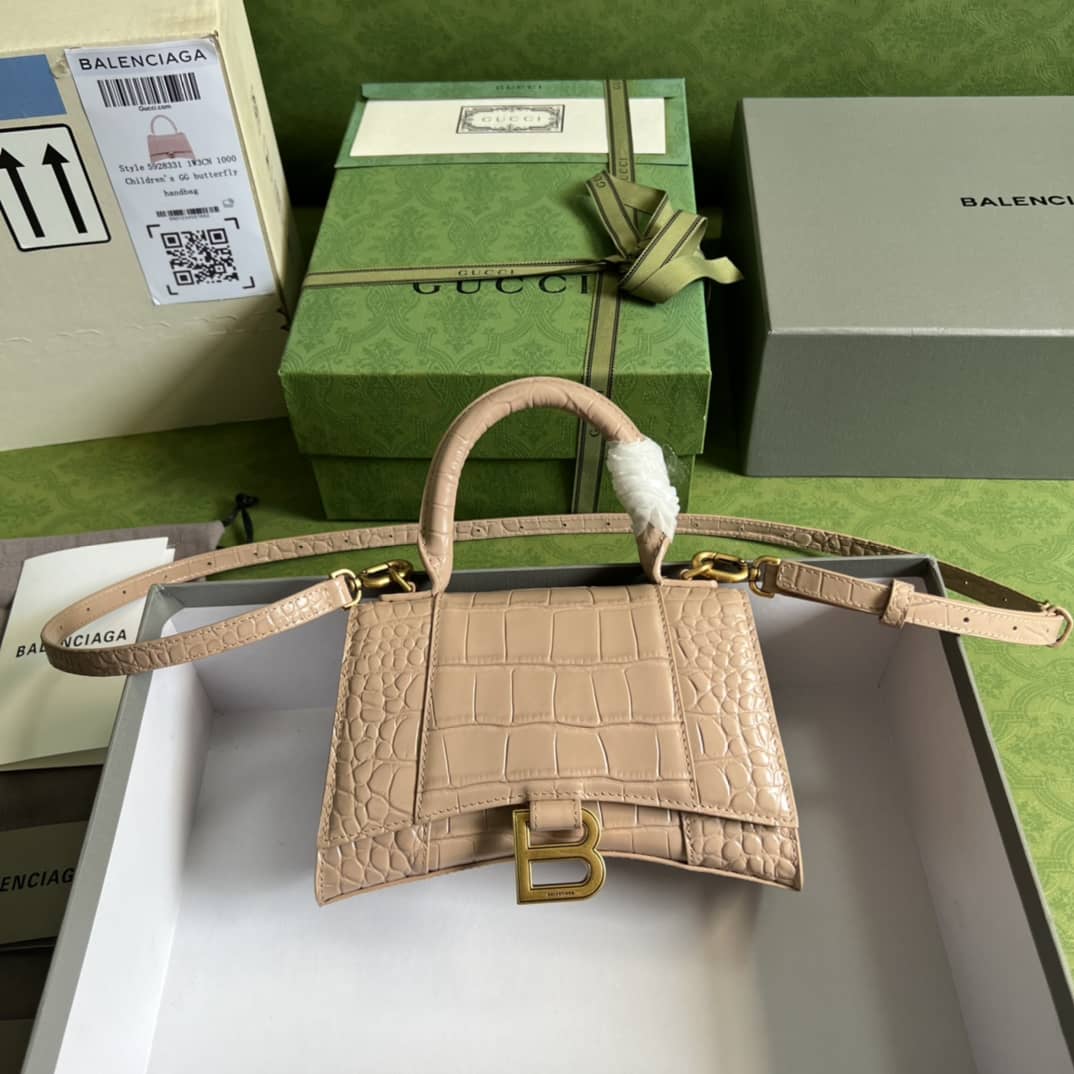 Gucci Balenciaga Hourglass Top-handle Tote Bag 5928331 Replica