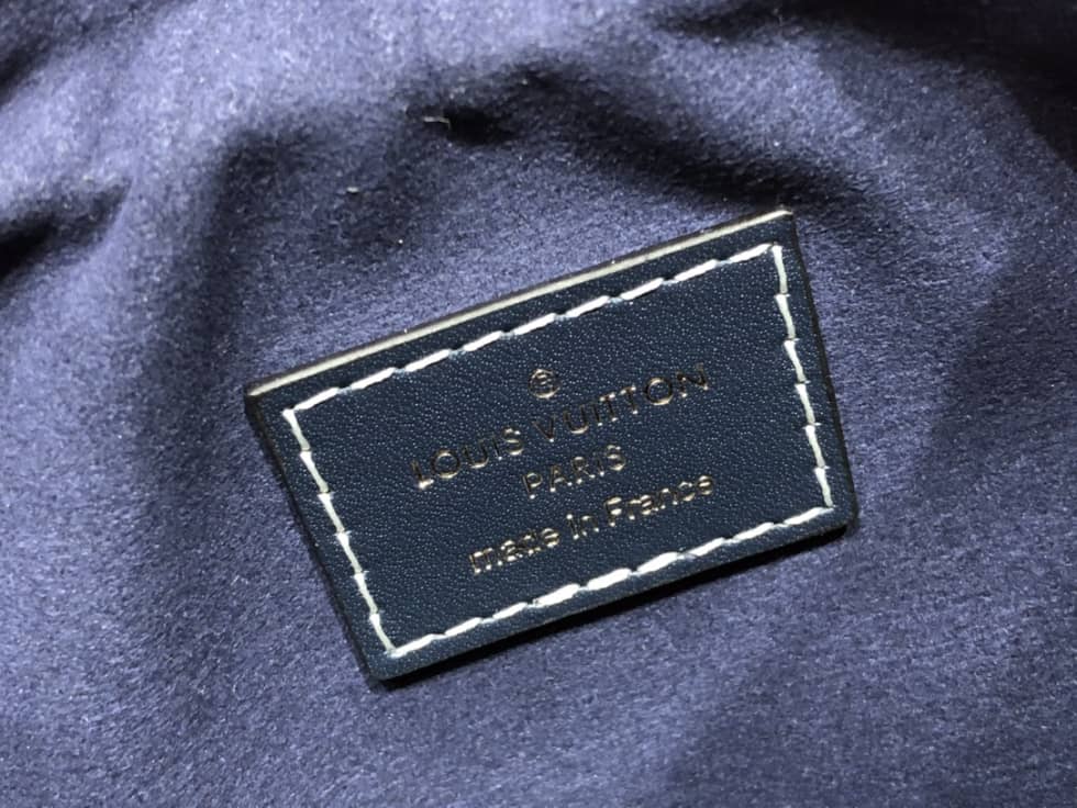 Louis Vuitton Loop Monogram Denim Ecru Blue M81094 Replica Hobo