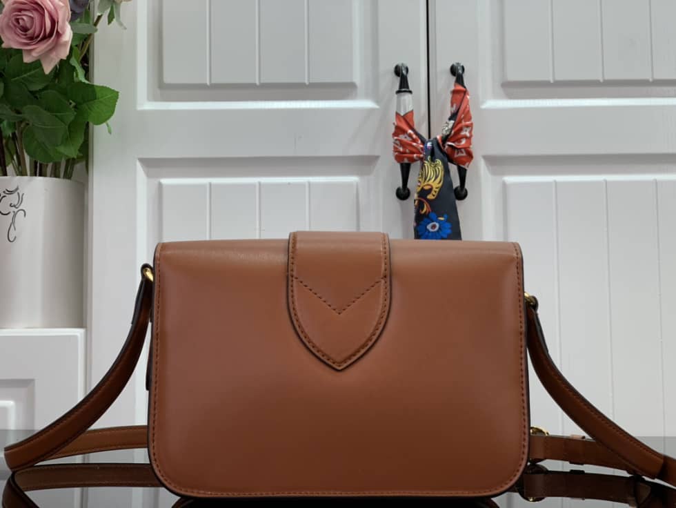 Louis Vuitton Pont 9 Soft Calfskin Leather Red M55948 Replica Crossbody Bag