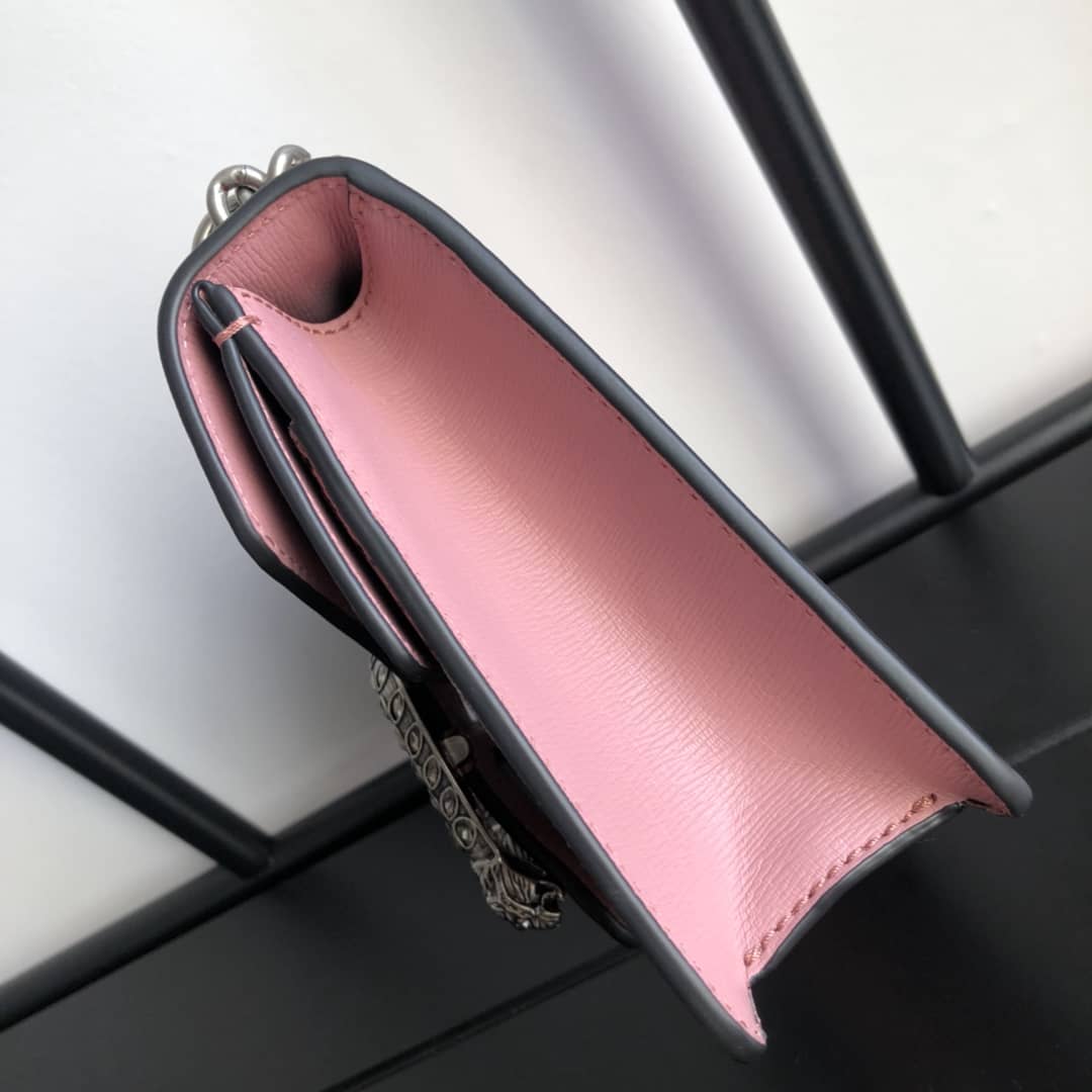 Gucci Dionysus Dupe GG Supreme Dionysus 2way Mini Chain Shoulder Bag  Pink 421970