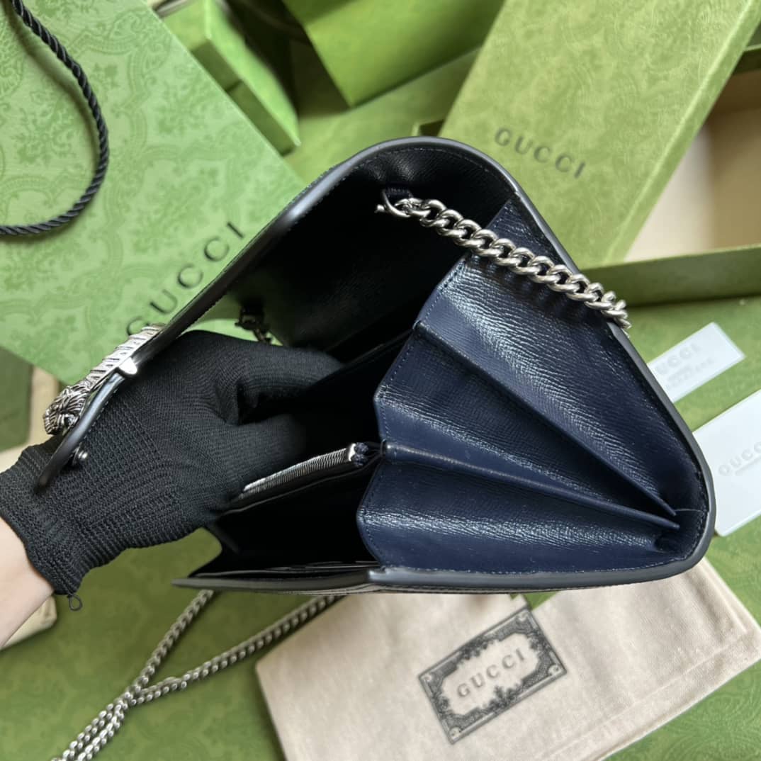 Gucci Dionysus Supreme GG Chain Wallet Replica 401231