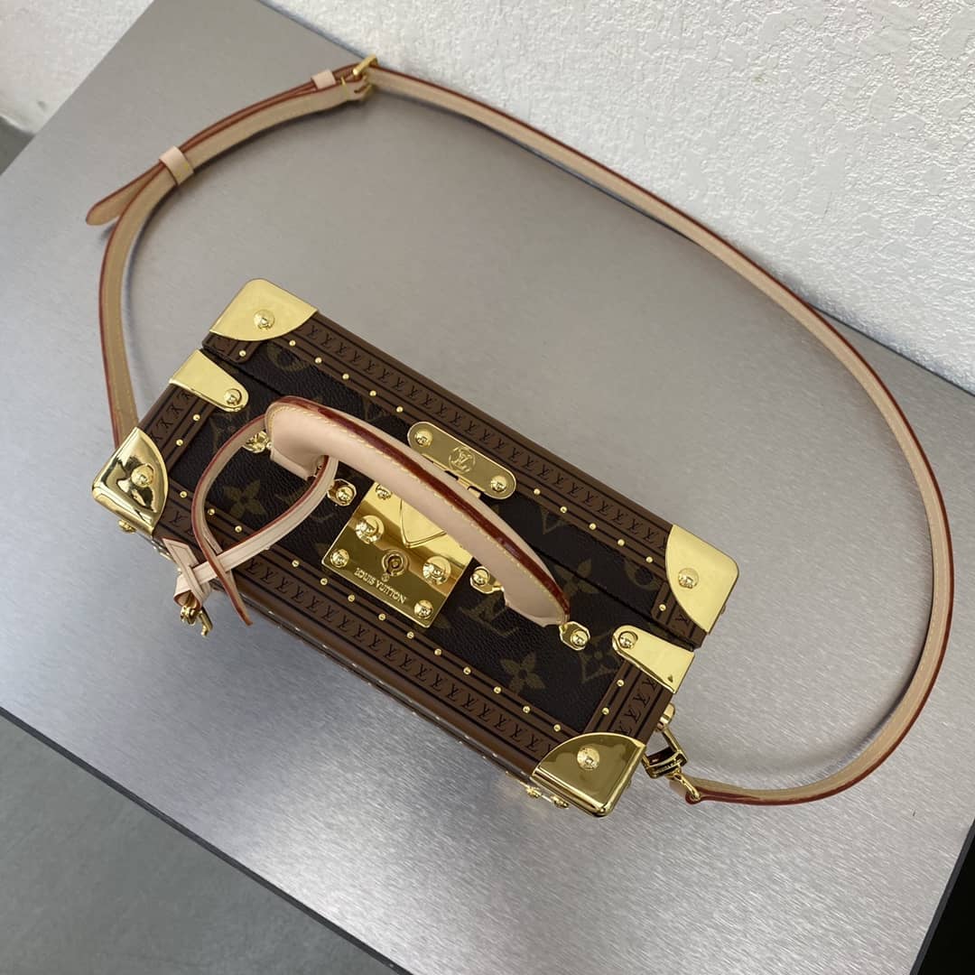 Louis Vuitton Monogram Canvas Cruise Trunk Box Replica 40672M