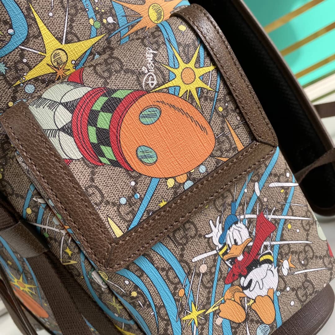Gucci Disney X Gucci Donald Duck Medium Backpack Replica 645051