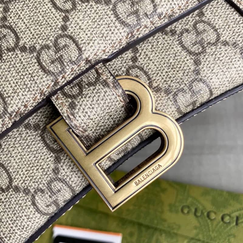 Gucci Bag Dupes x Balenciaga Small Hourglass Bag Replica 593546