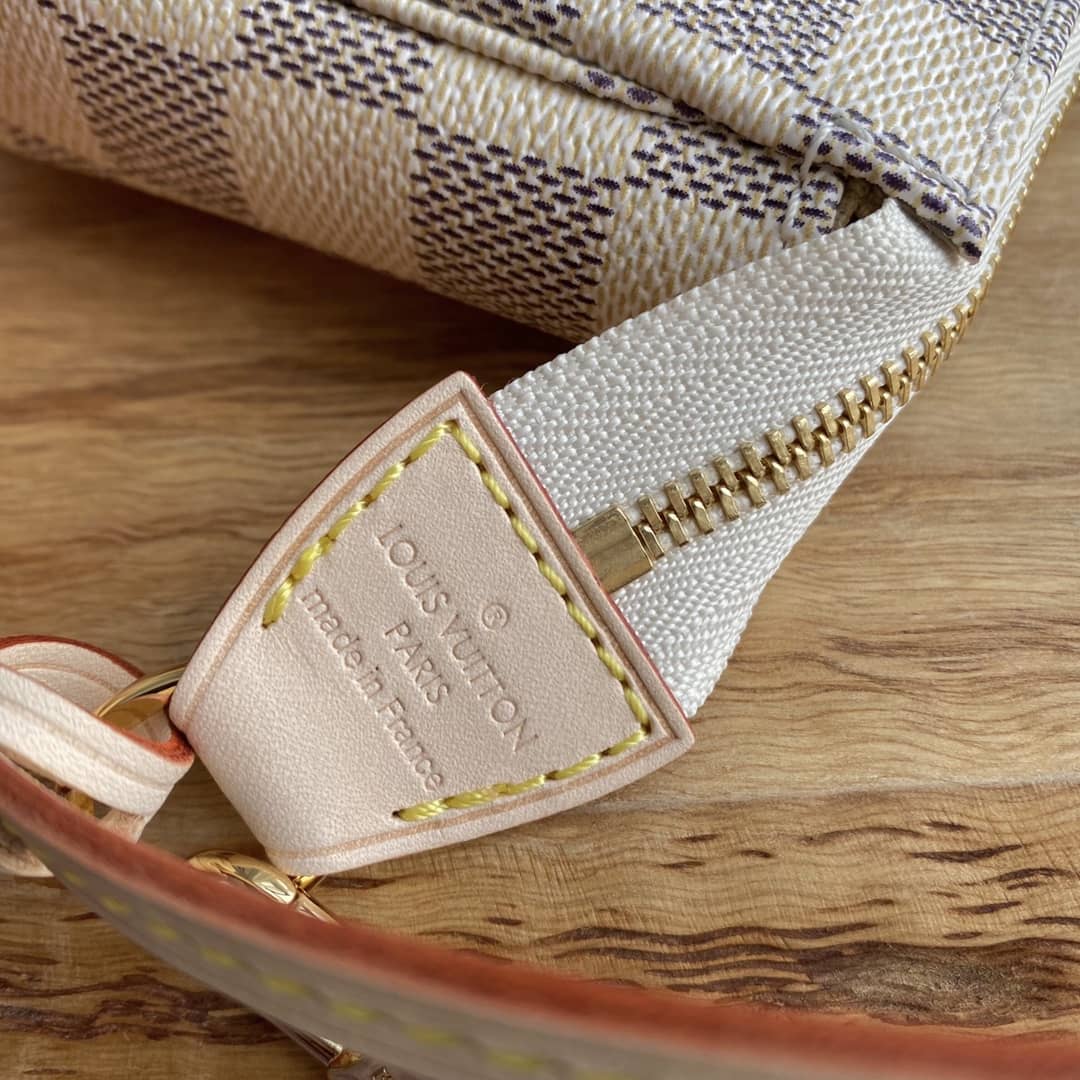 Louis Vuitton Pochette Dupe Damier Azur  Accessories M51980 Gray