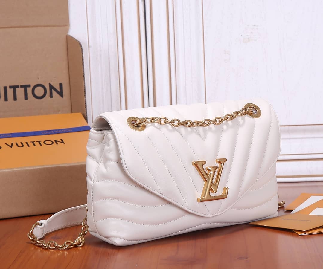 Louis Vuitton New Wave Chain Ivory Replica Bag M58549